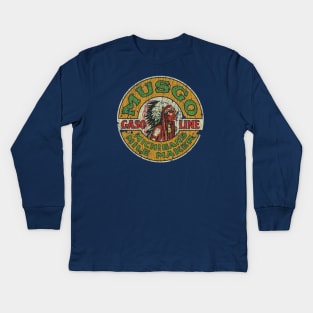 Musgo - Muskegon Gas & Oil Company Kids Long Sleeve T-Shirt